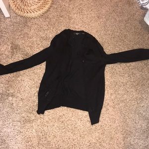 Black cardigan